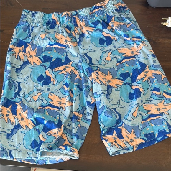 Cat & Jack Blue and Orange Pajama Set for Cozy Nights - Picture 2 of 5